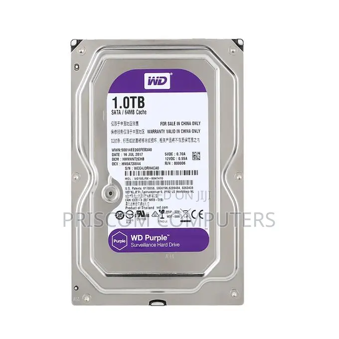 CCTV CAMERAS Surveillance Hardisks 1TB - With Warranty
