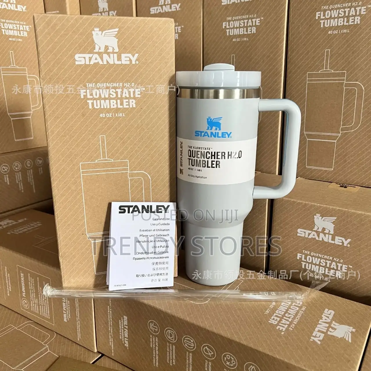 Grey Insulated Vacuum Cup