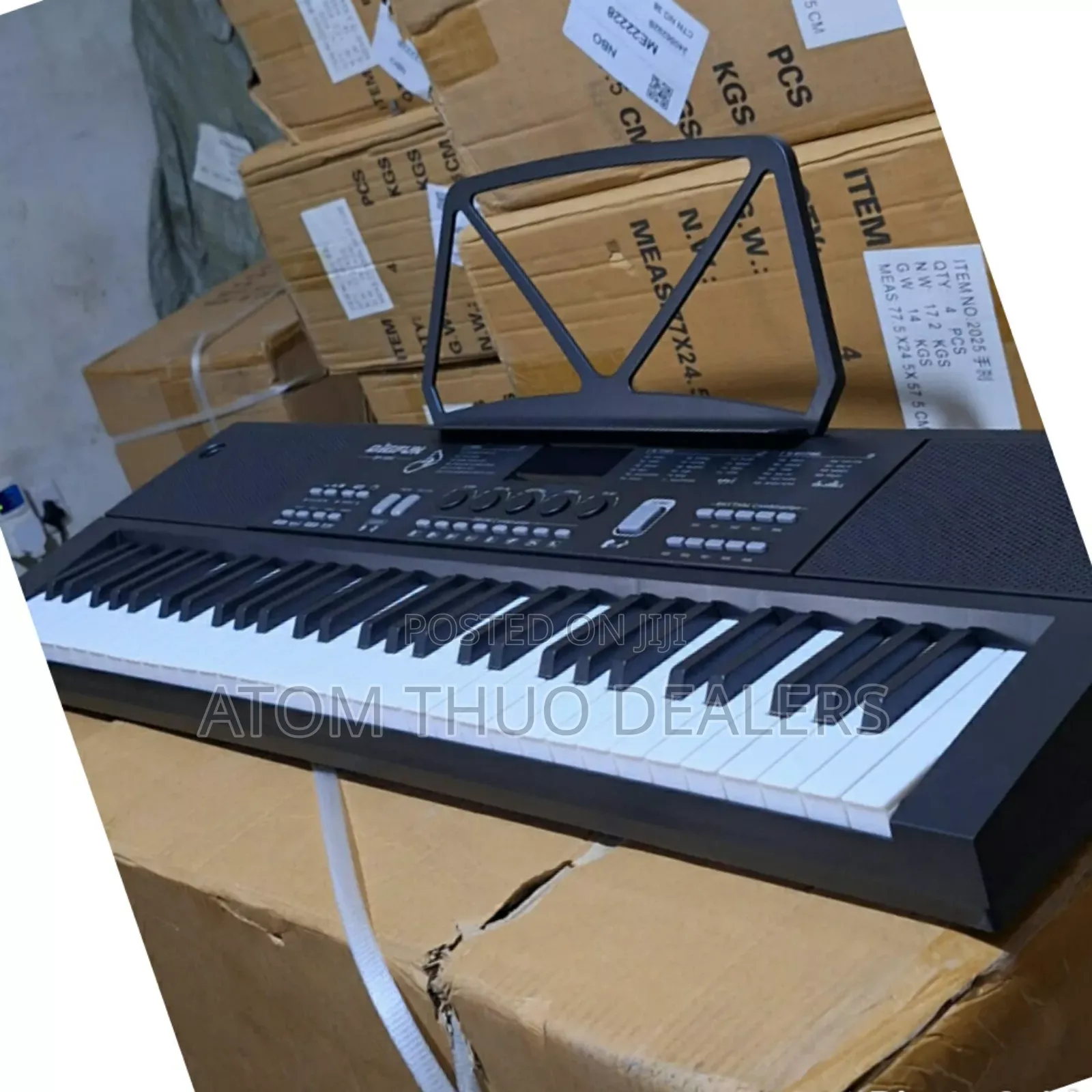 Black Rechargeable Piano