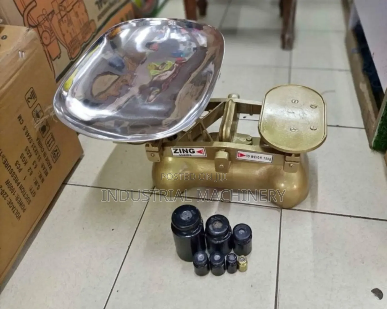 Analogue Zinc Weighing Scale- Top Quality