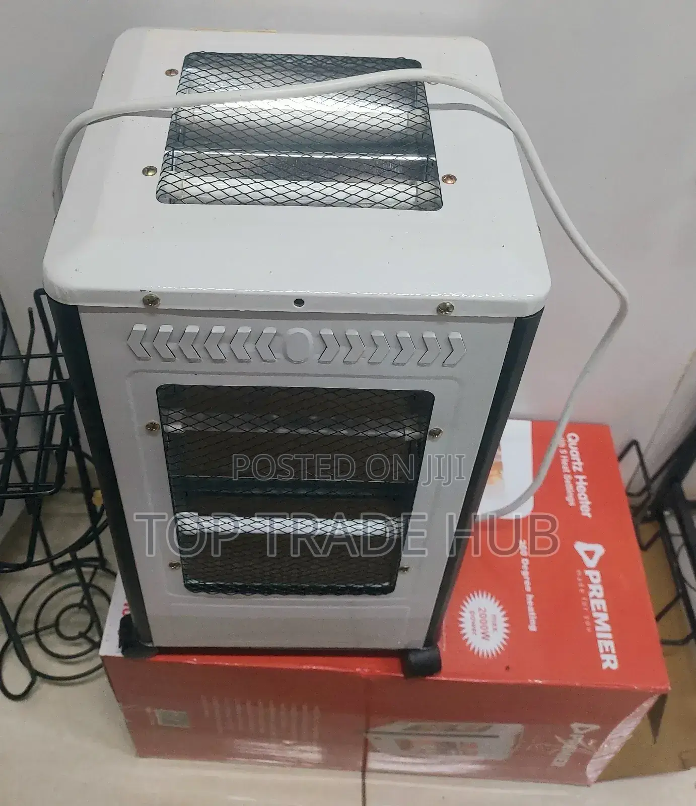 Premier 2000w Quartz Room Heater With 5 Heat Settings