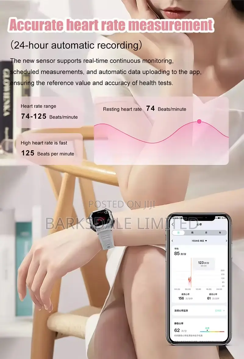 Smart Watch Android Men Women Bluetooth Smartwatch Waterproo