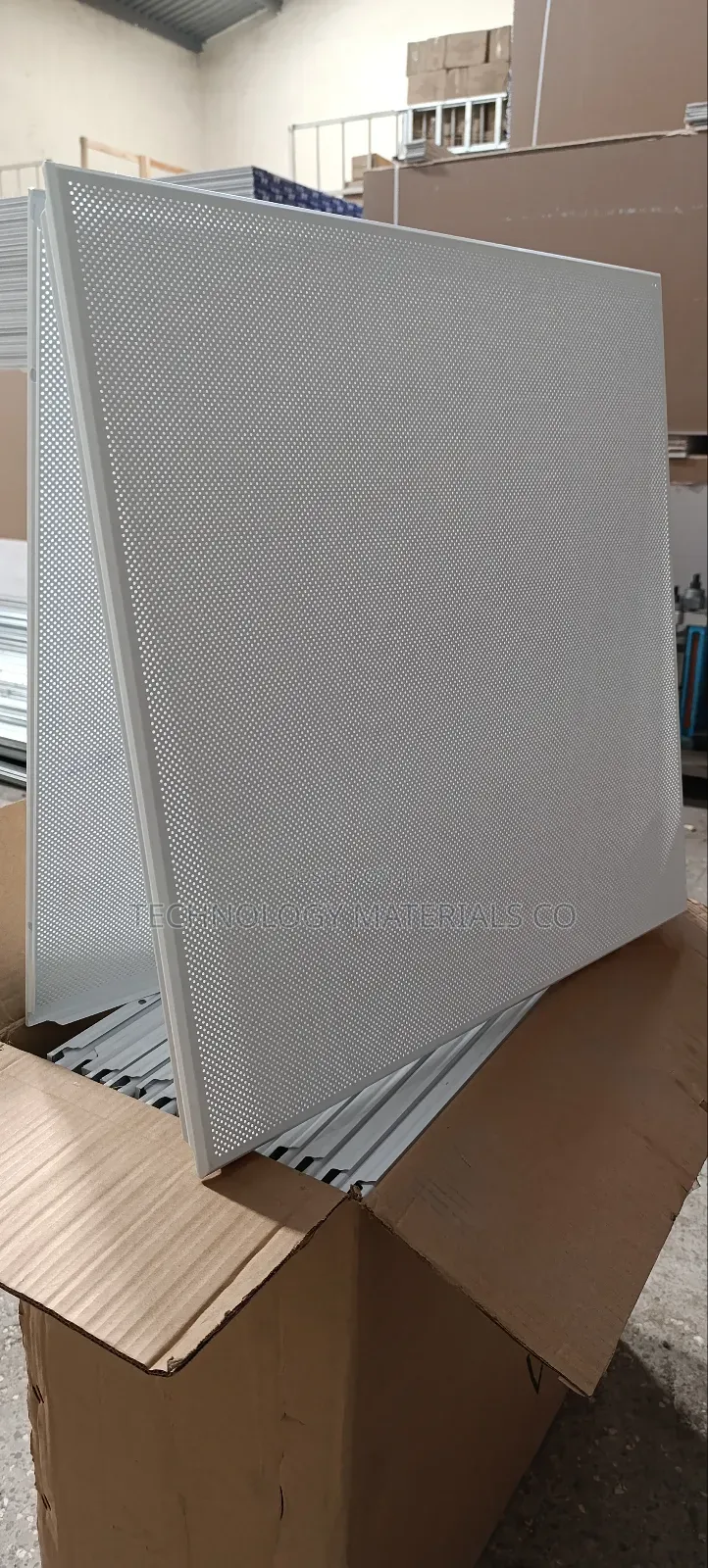 Aluminium Ceiling Tiles(Perforated) Without Accessories.