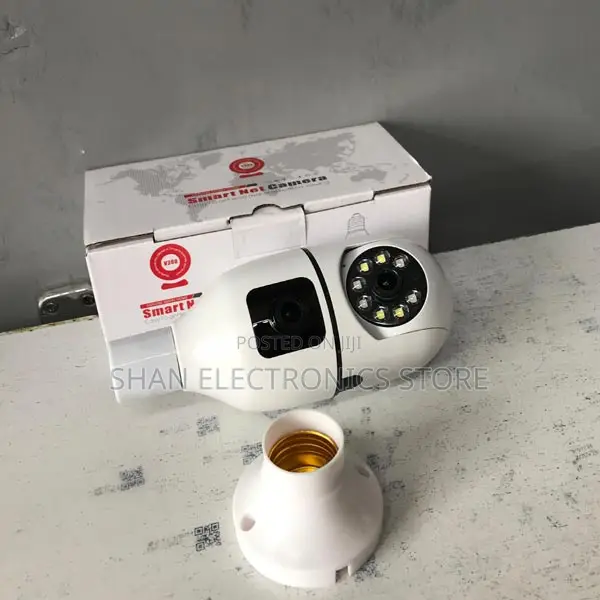 New Restocked- V380 Led Bulb PTZ Dual Camera