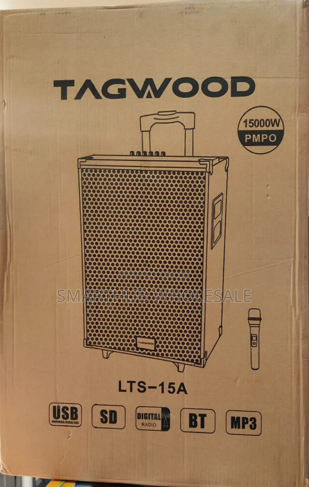 *Tagwood 15" Trolley Speaker