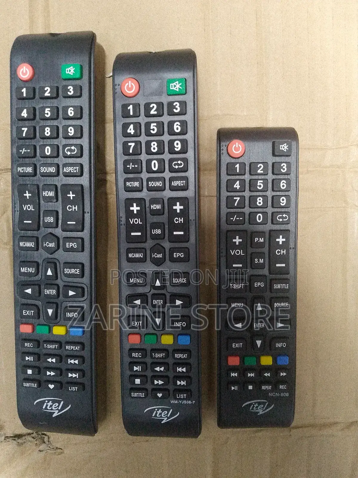 Original Itel Digital Tv Remote Control