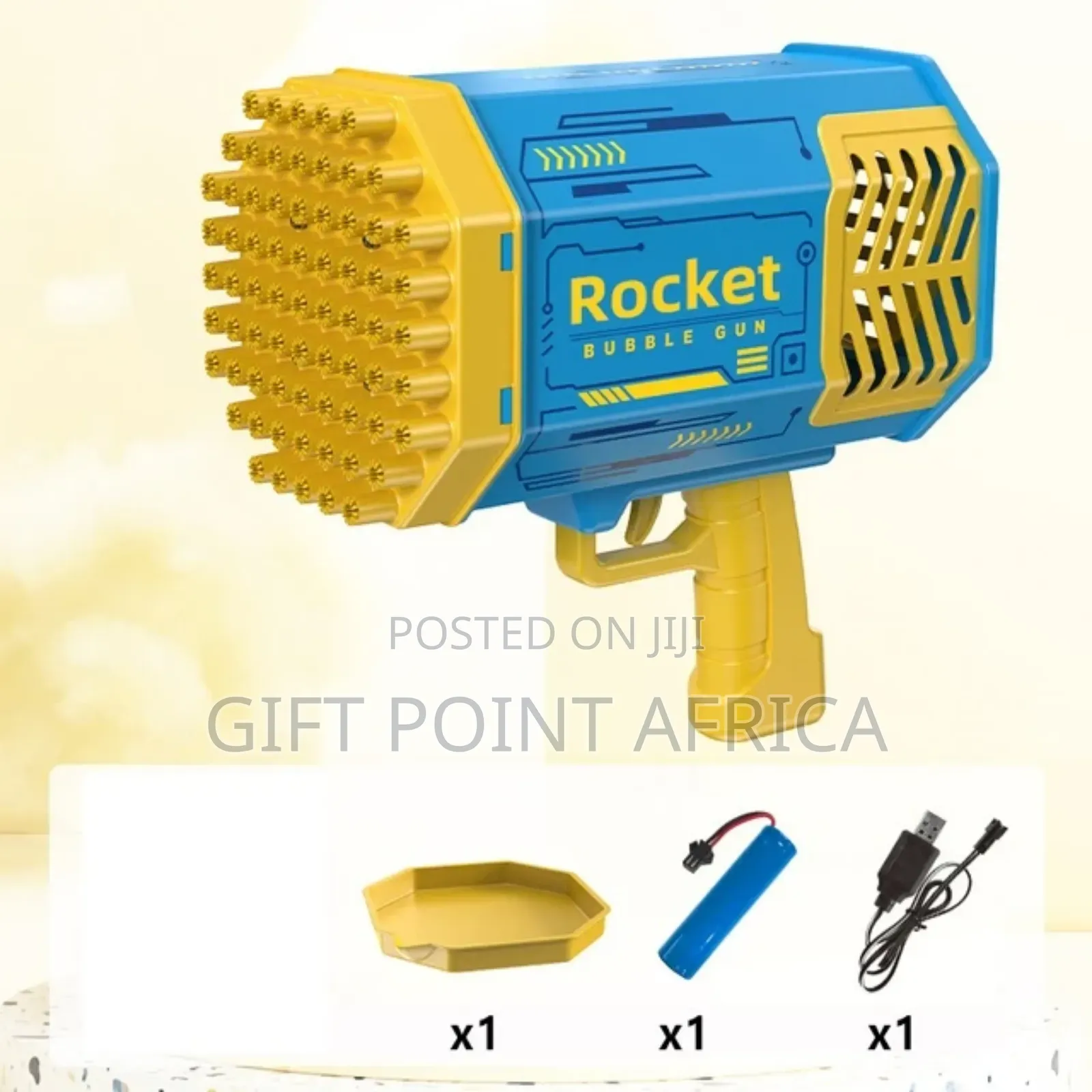 Bazooka 69 Hole Bubble Gun for Kids and Adults