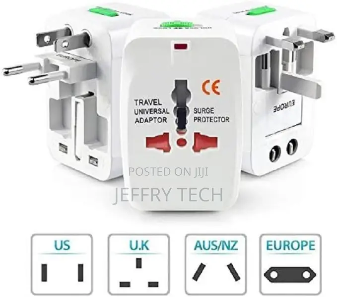 Universal Adaptor Travel Charger Adapter Plug Wall Changer A