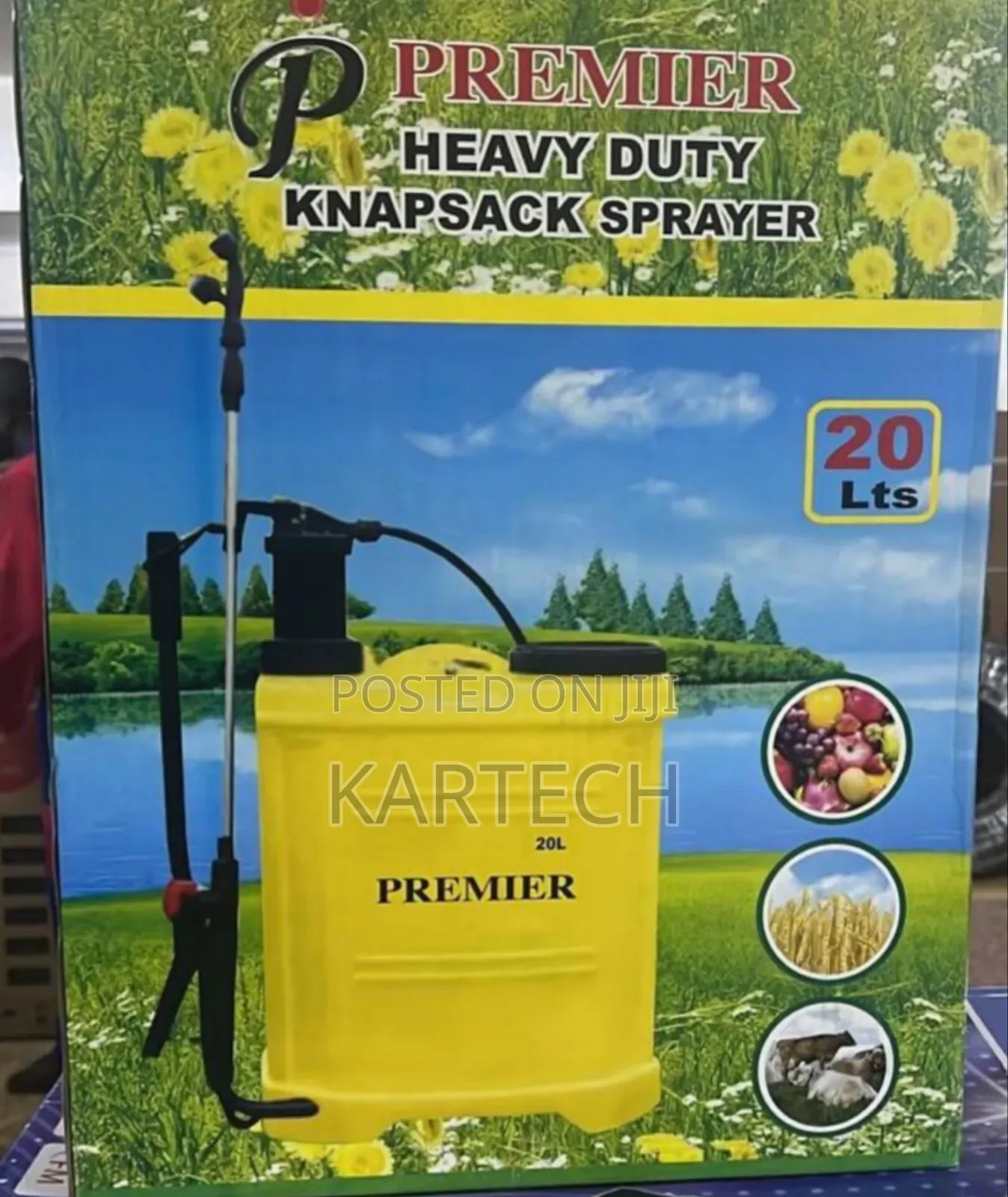 Heavy Duty Premier 20LTRS Manual Knapsack Sprayer