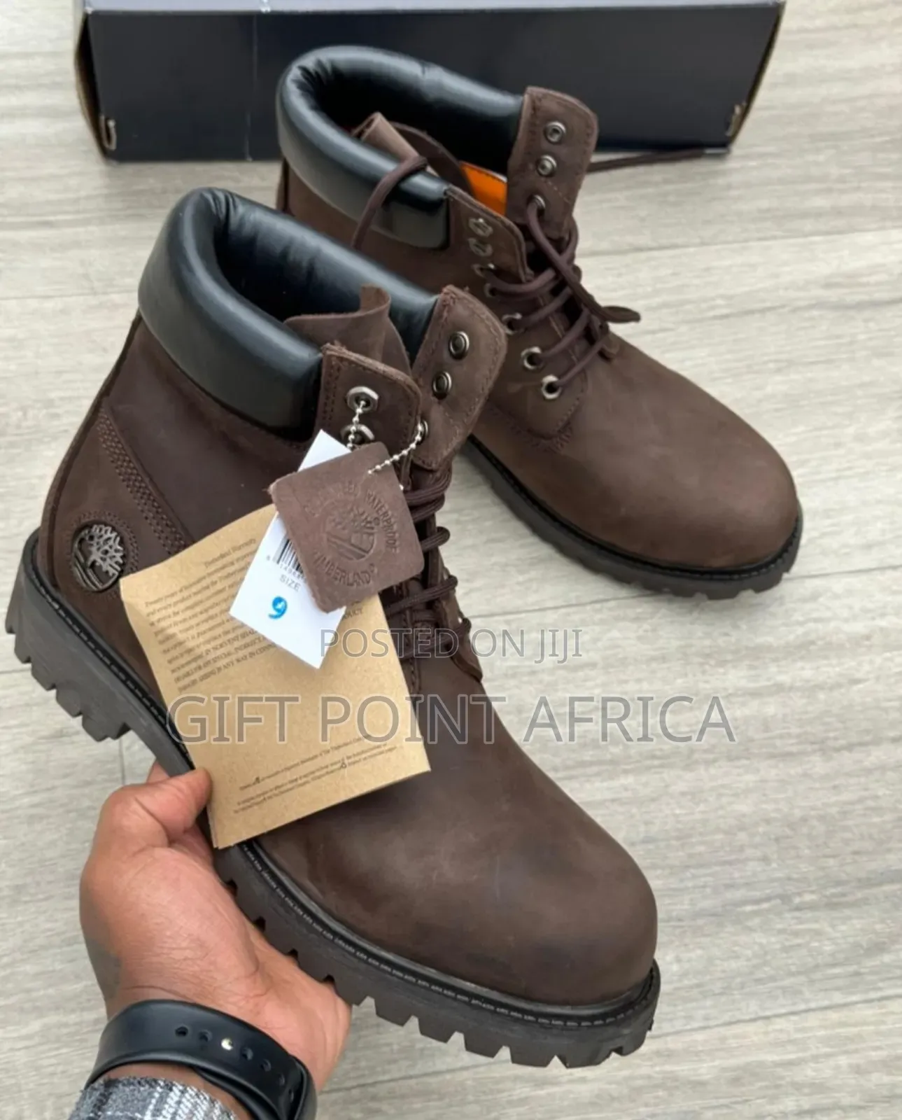 Coffee Brown Timberland Boots for Men