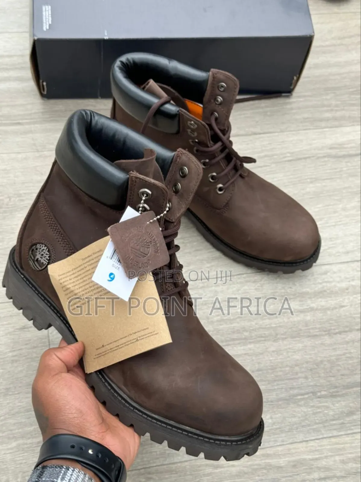 Coffee Brown Timberland Boots for Men