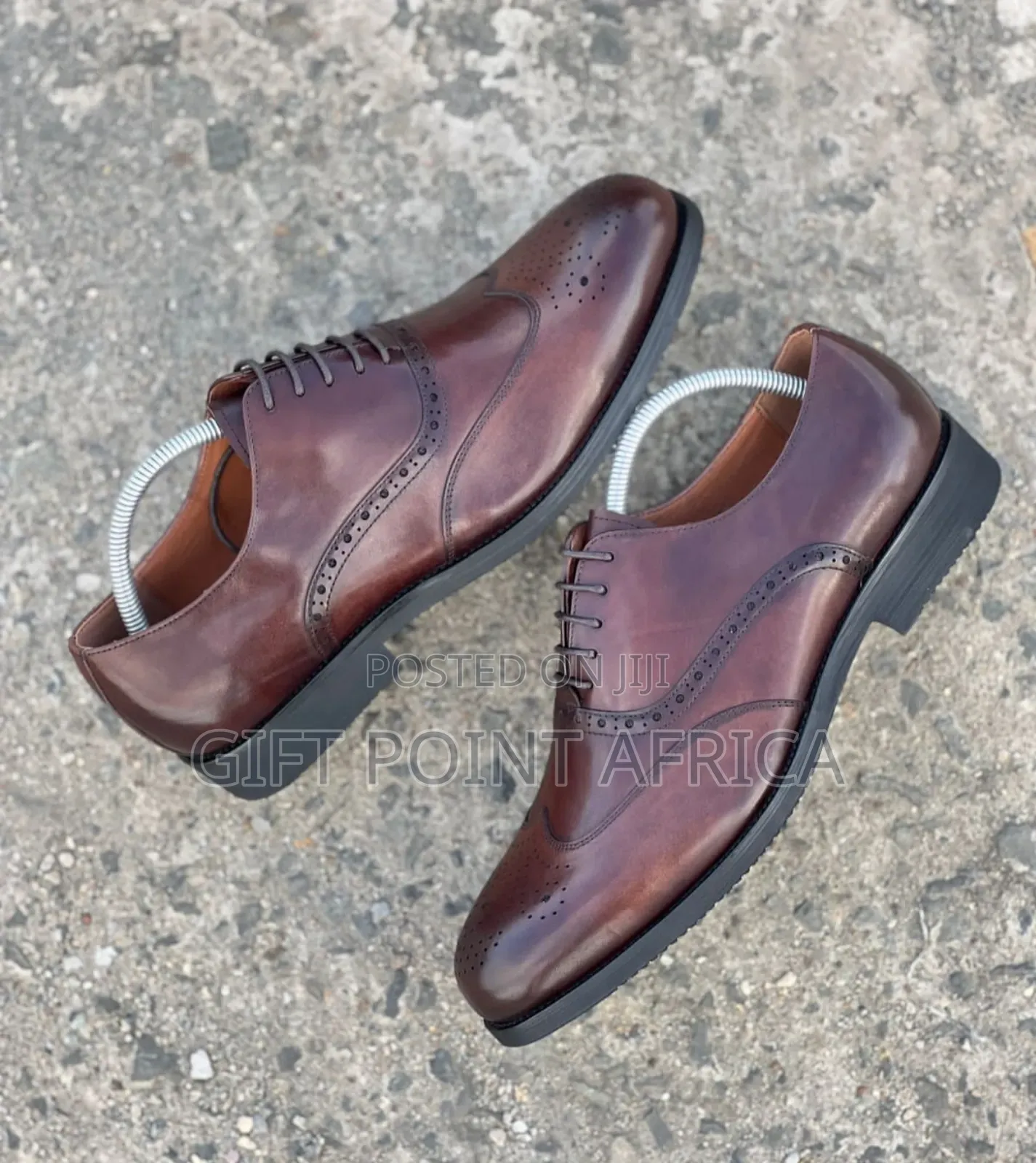 Leather Official Shoes for Men ( Coffee Brown)