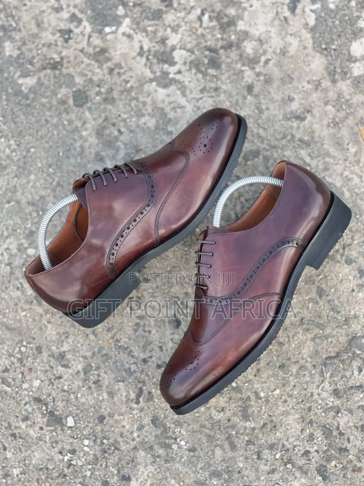Leather Official Shoes for Men ( Coffee Brown)