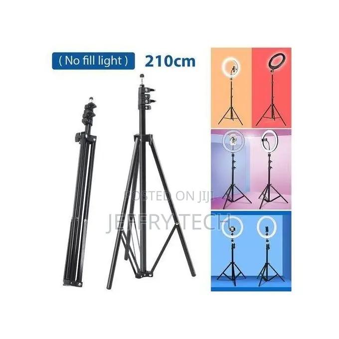 Universal Tripod Stand for Video Lights, Cameras and Phones,