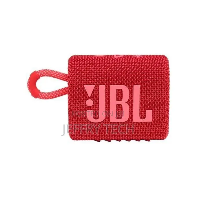 JBL Portable Bluetooth Speaker Go 3 ,Red
