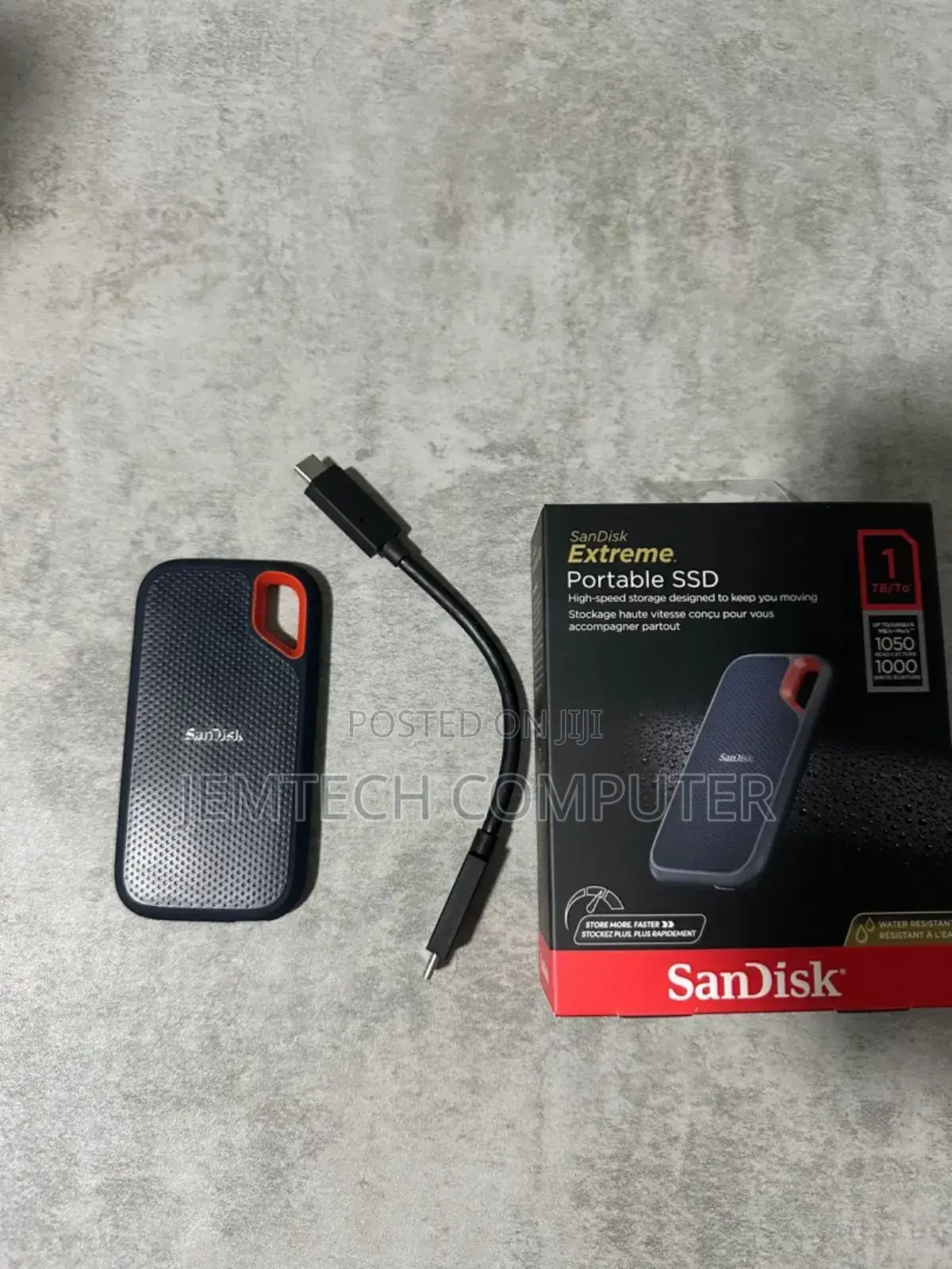 Sandisk E61 1tb Extreme Portable External SSD
