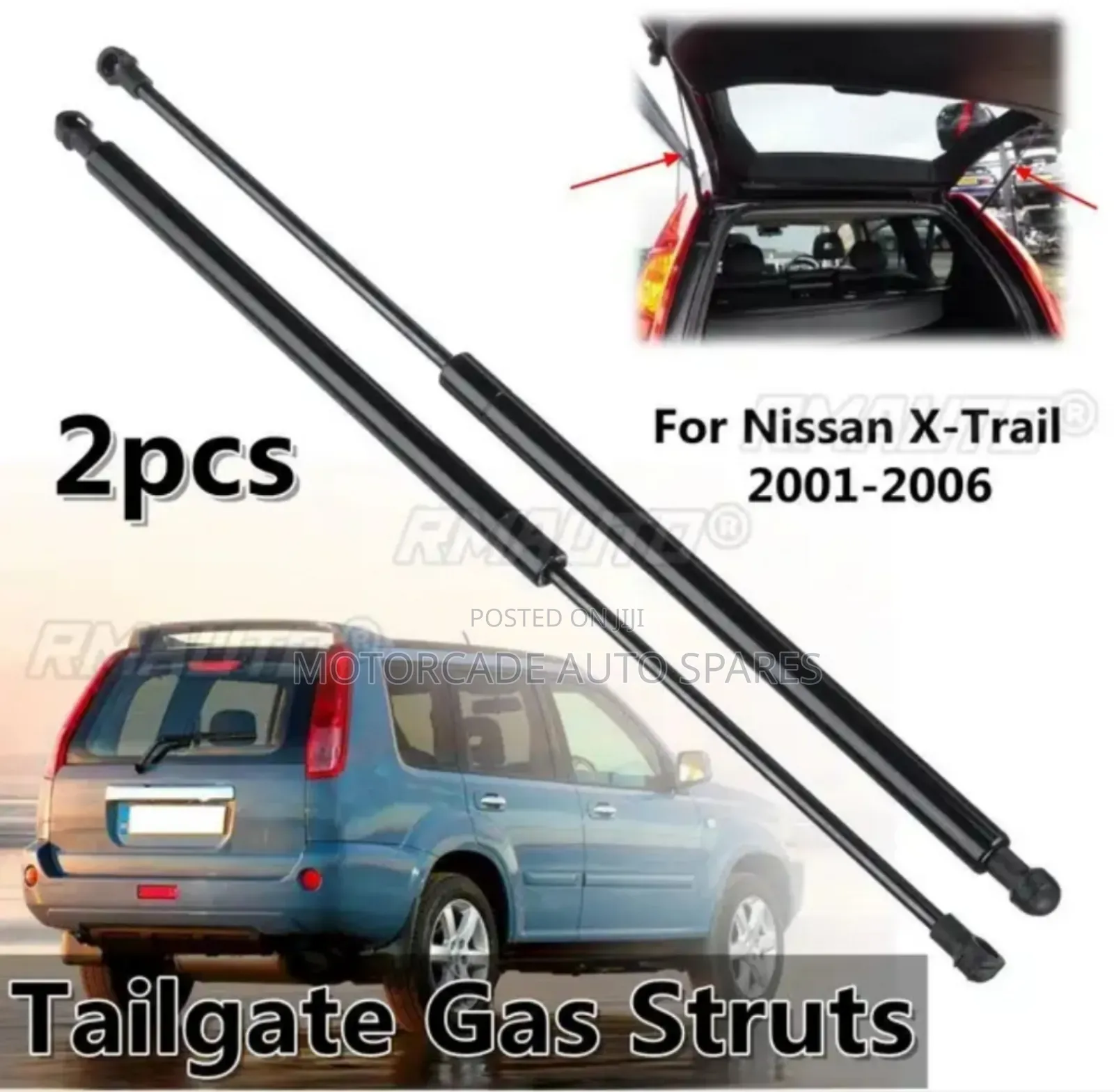 Nissan Xtrail T31 T30 Boot Struts/Shocks