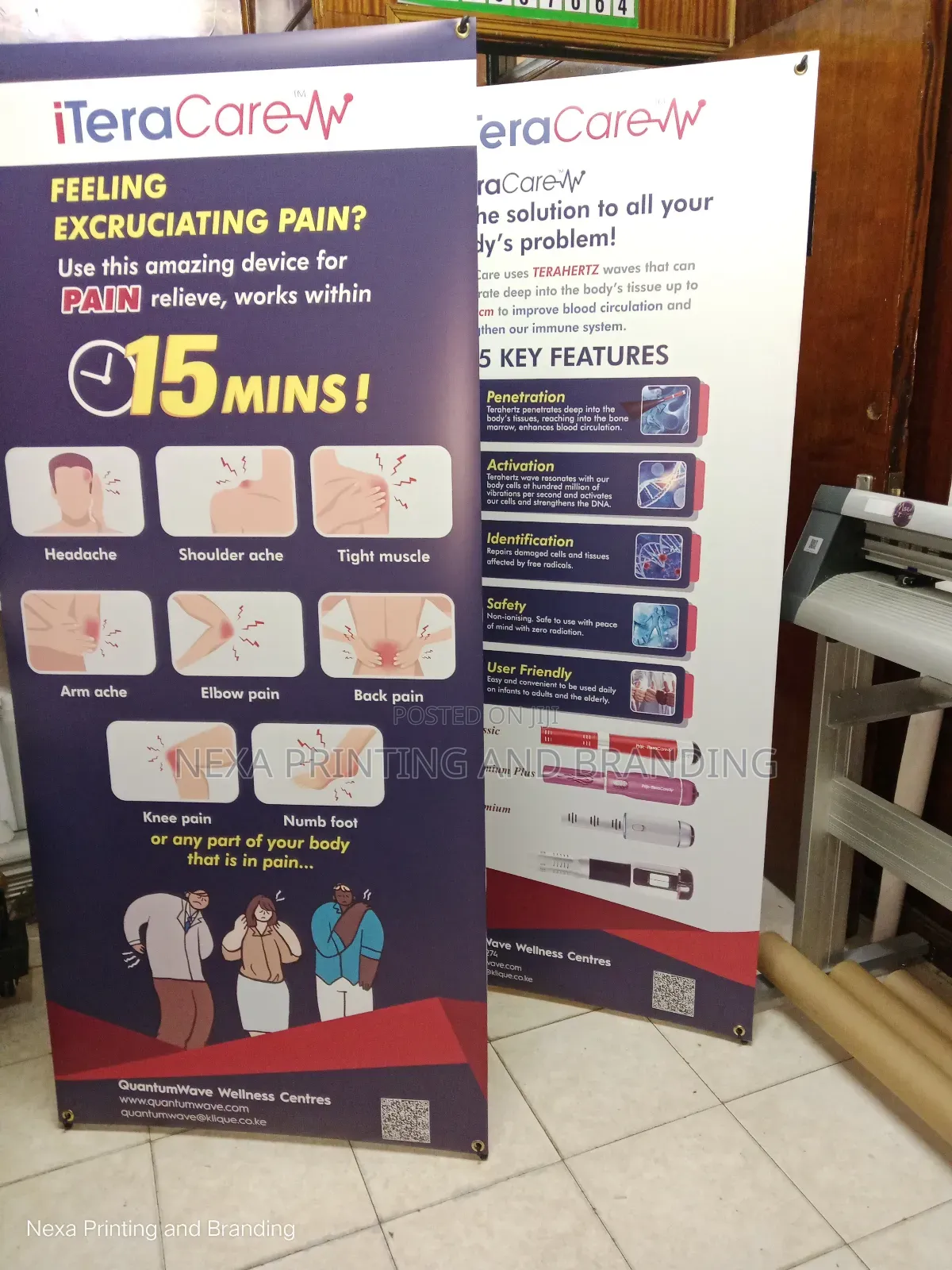 X-Banner Printed