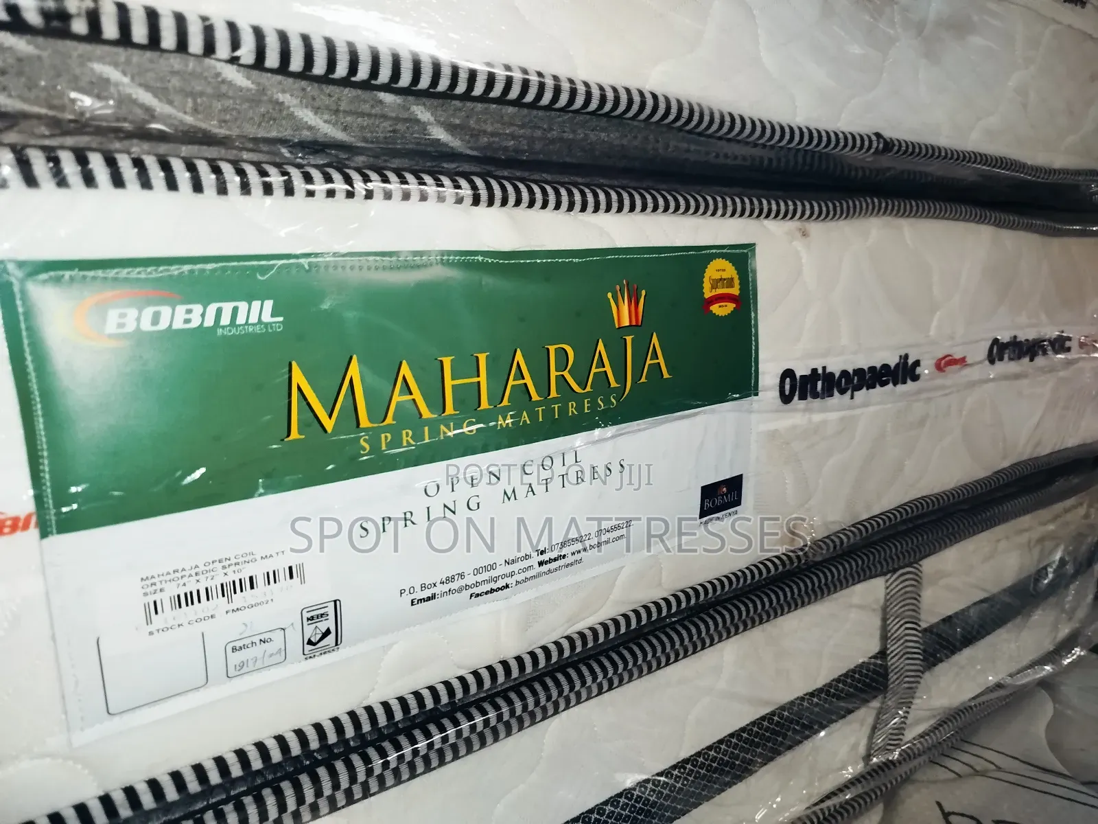 Sleep Like Crazy! 5×6 10inch Orthopedic Spring Mattresses