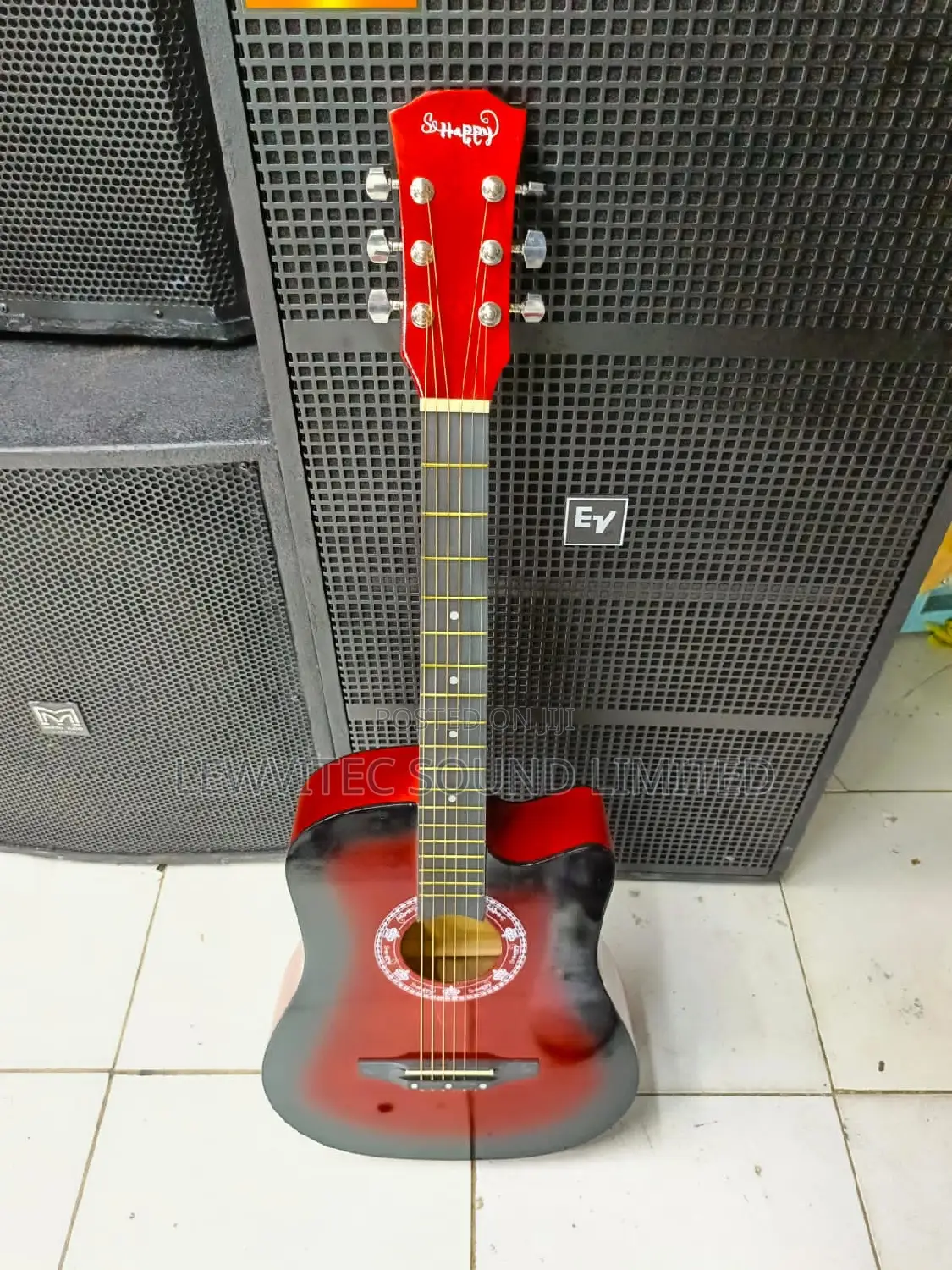 Happy Red Wine Guitar