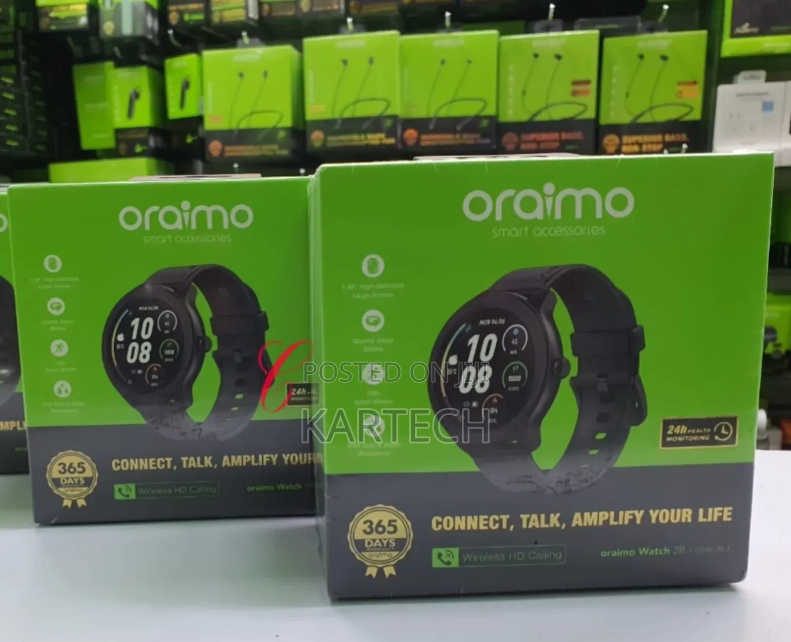 Oraimo Watch 2R OSW-30 Wireless HD Calling Smart Watch