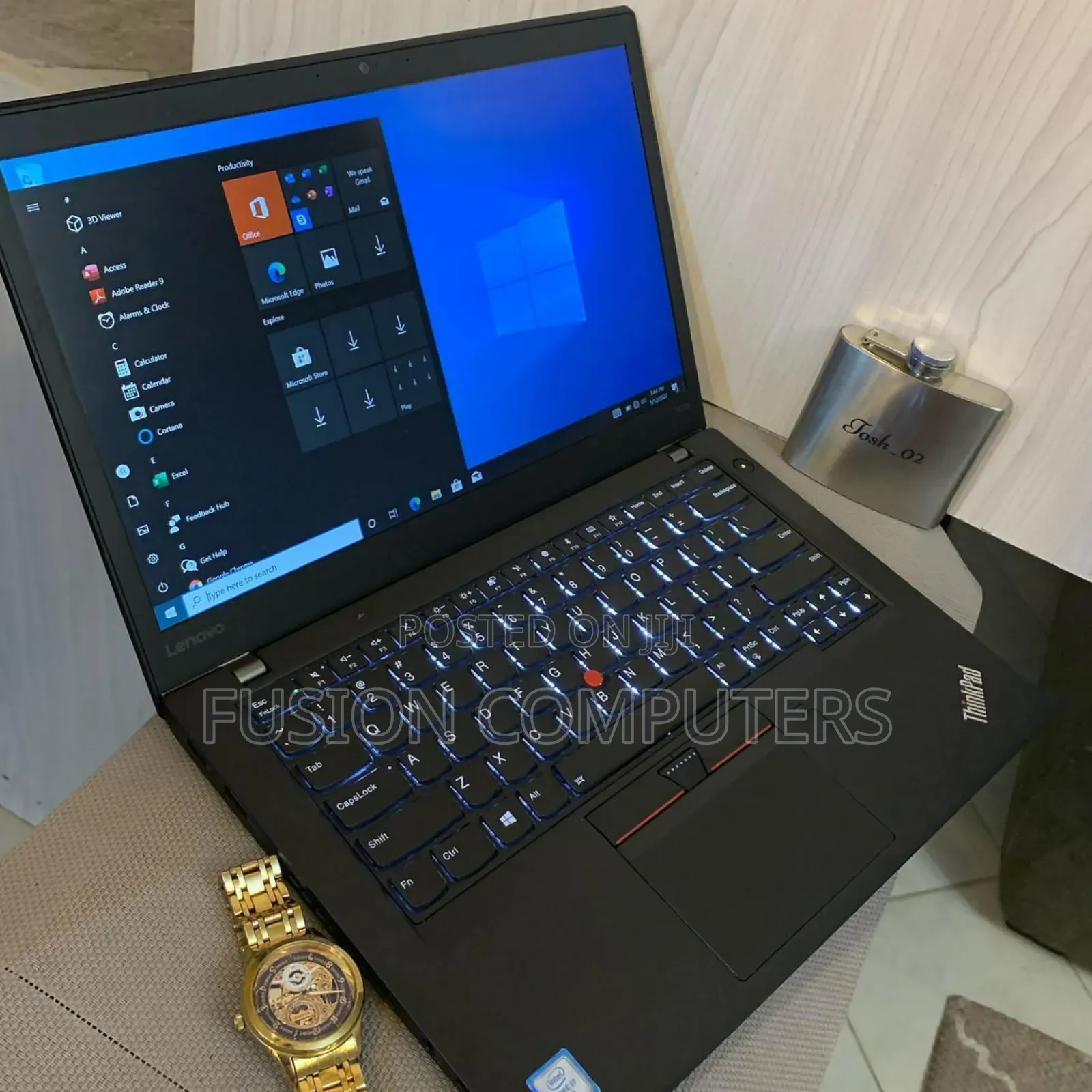 Laptop Lenovo Thinkpad T490s 16GB Intel Core I7 SSD 256GB