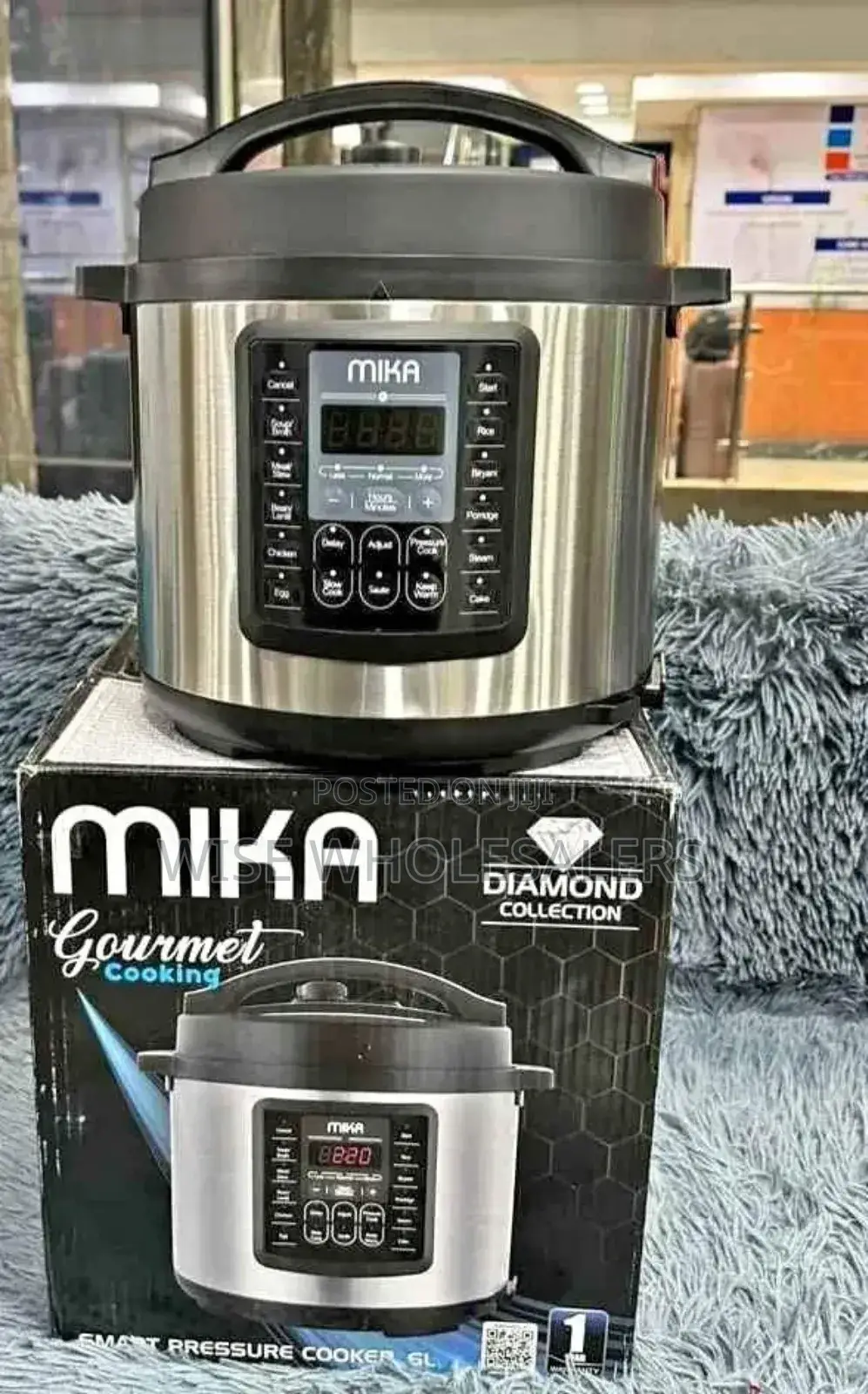 Mika Smart Pressure Cooker, 6l, Ss