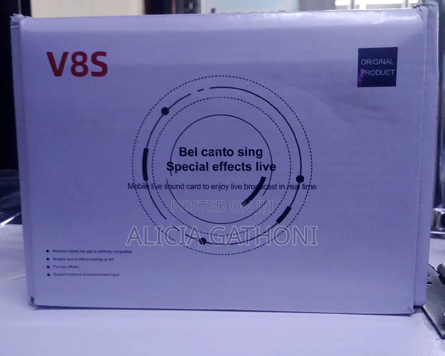 V8s Live Sound Card