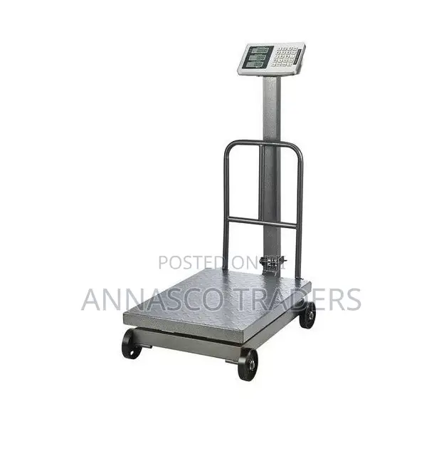 TCS Heavy Duty Digital Weighing Scale 500kg With Wheels