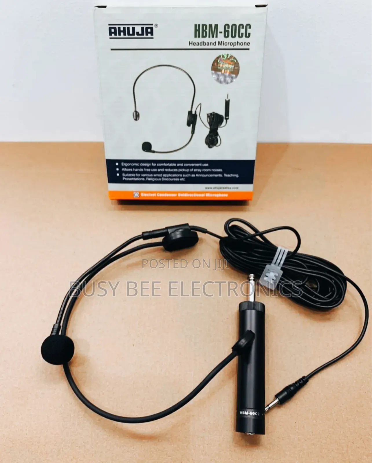 Ahuja HBM 60cc Headset Microphone
