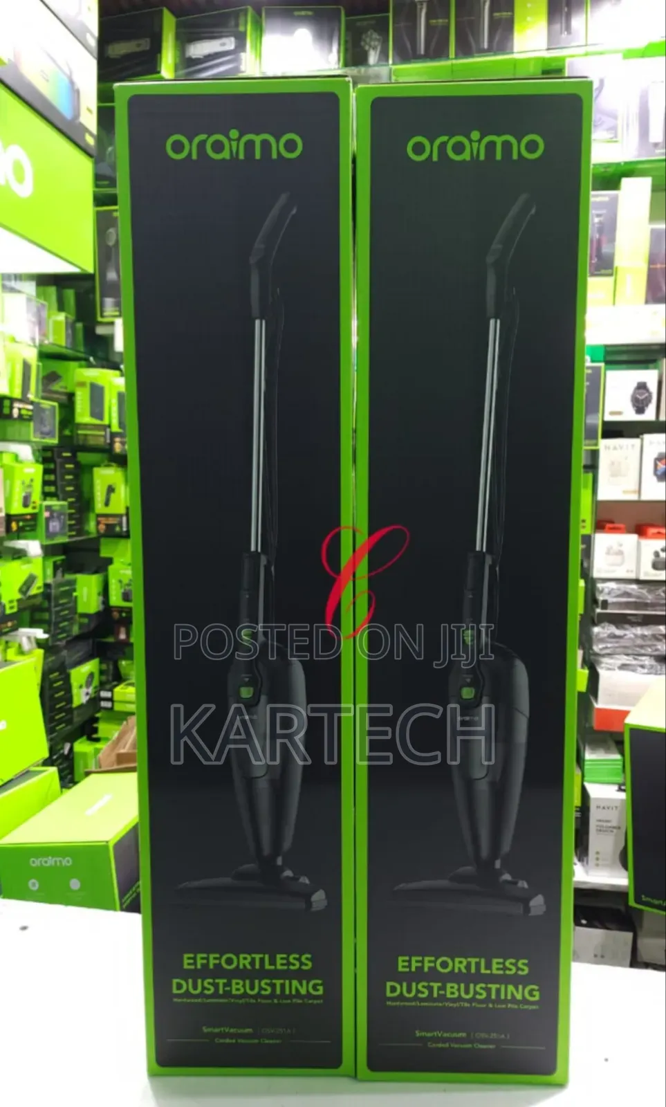 Oraimo Smart Osv-251a Corded Vacuum Cleaner, 5m Cord,500w