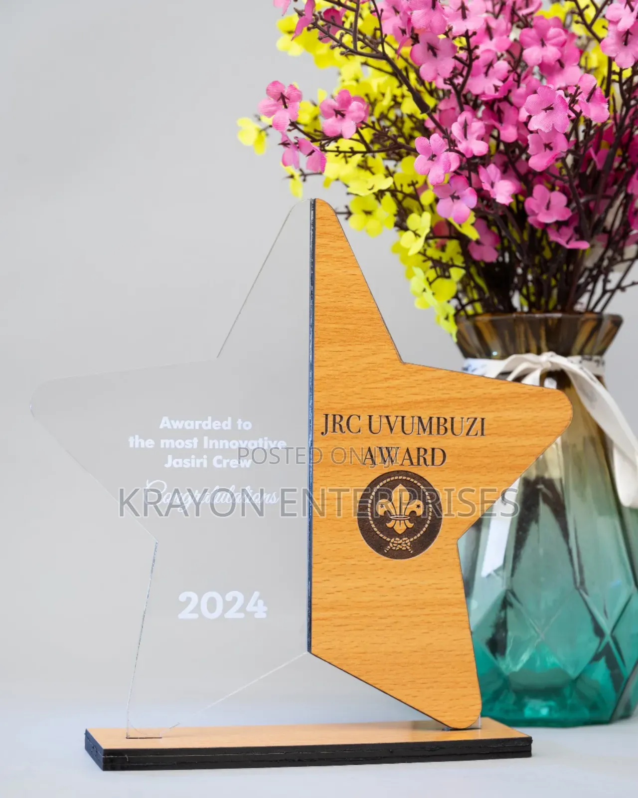 Wooden Acrylic Awards
