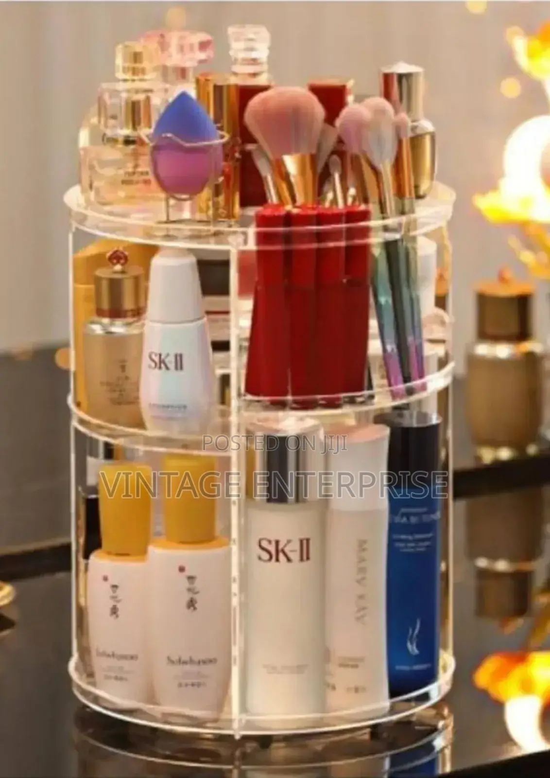 Cosmetic Storage Box , Rotative Rack