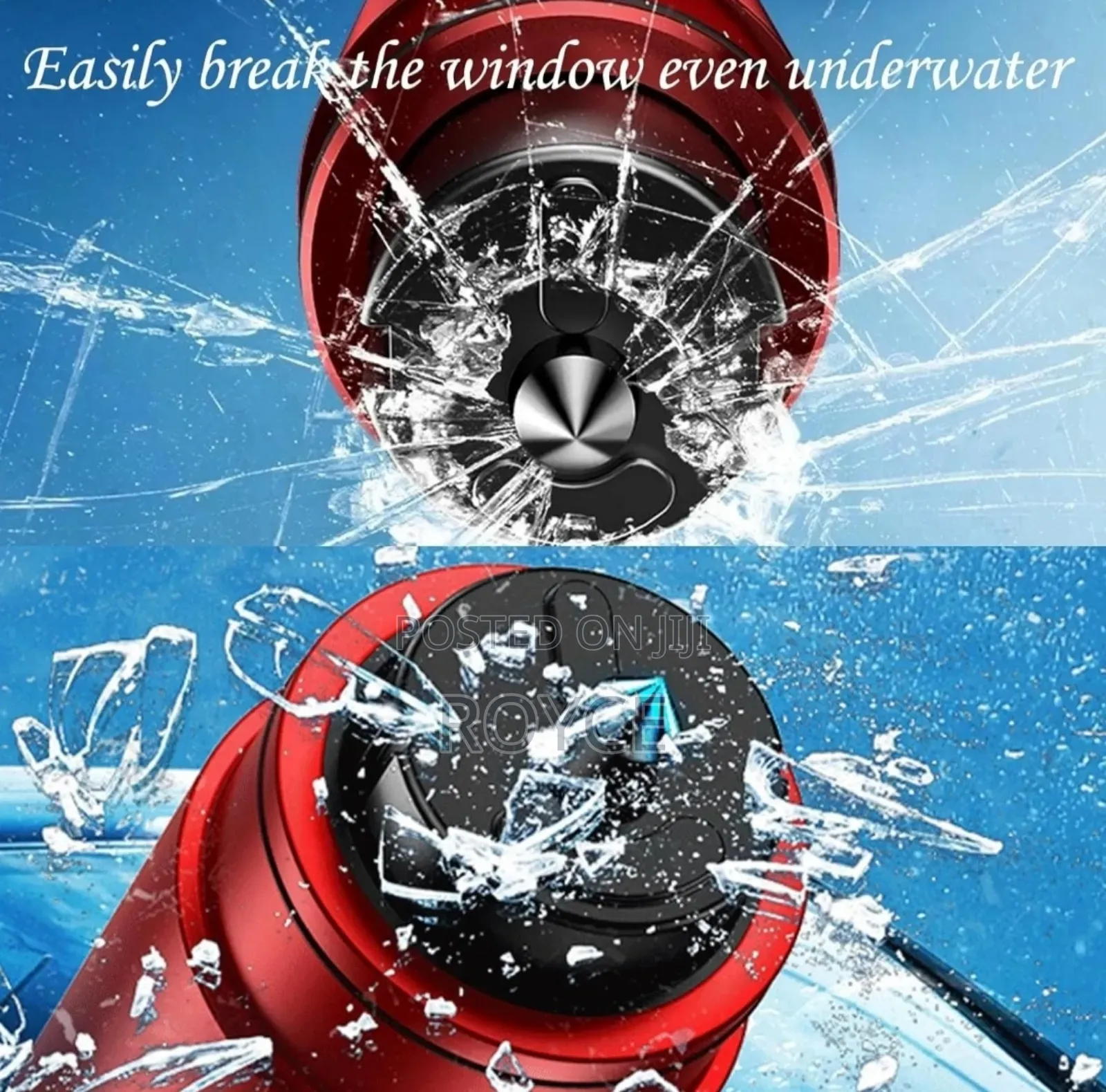 Emergency Glass Breaker / Seat Belt Loosener