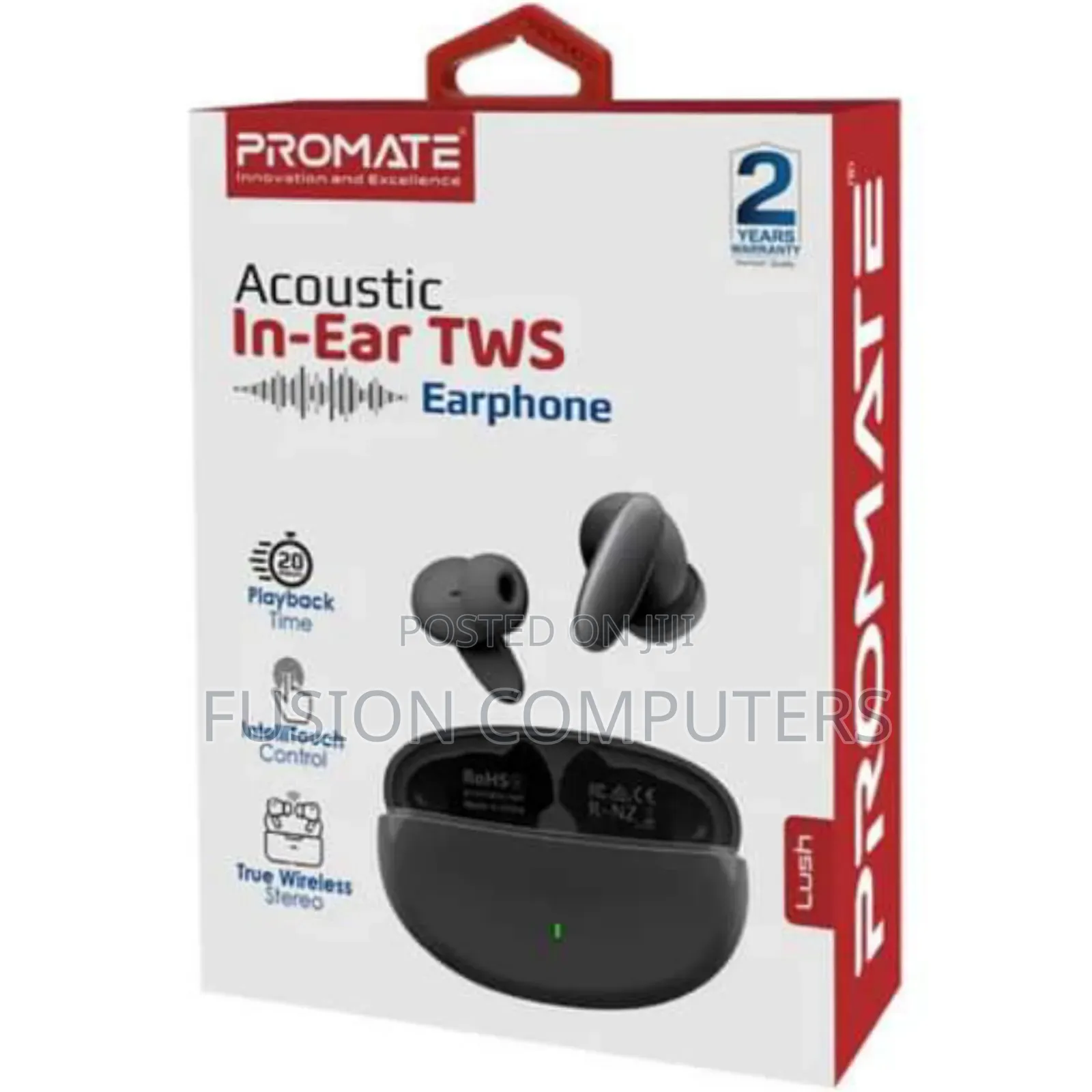 Promate Lush Acoustic in-Ear TWS Earphone