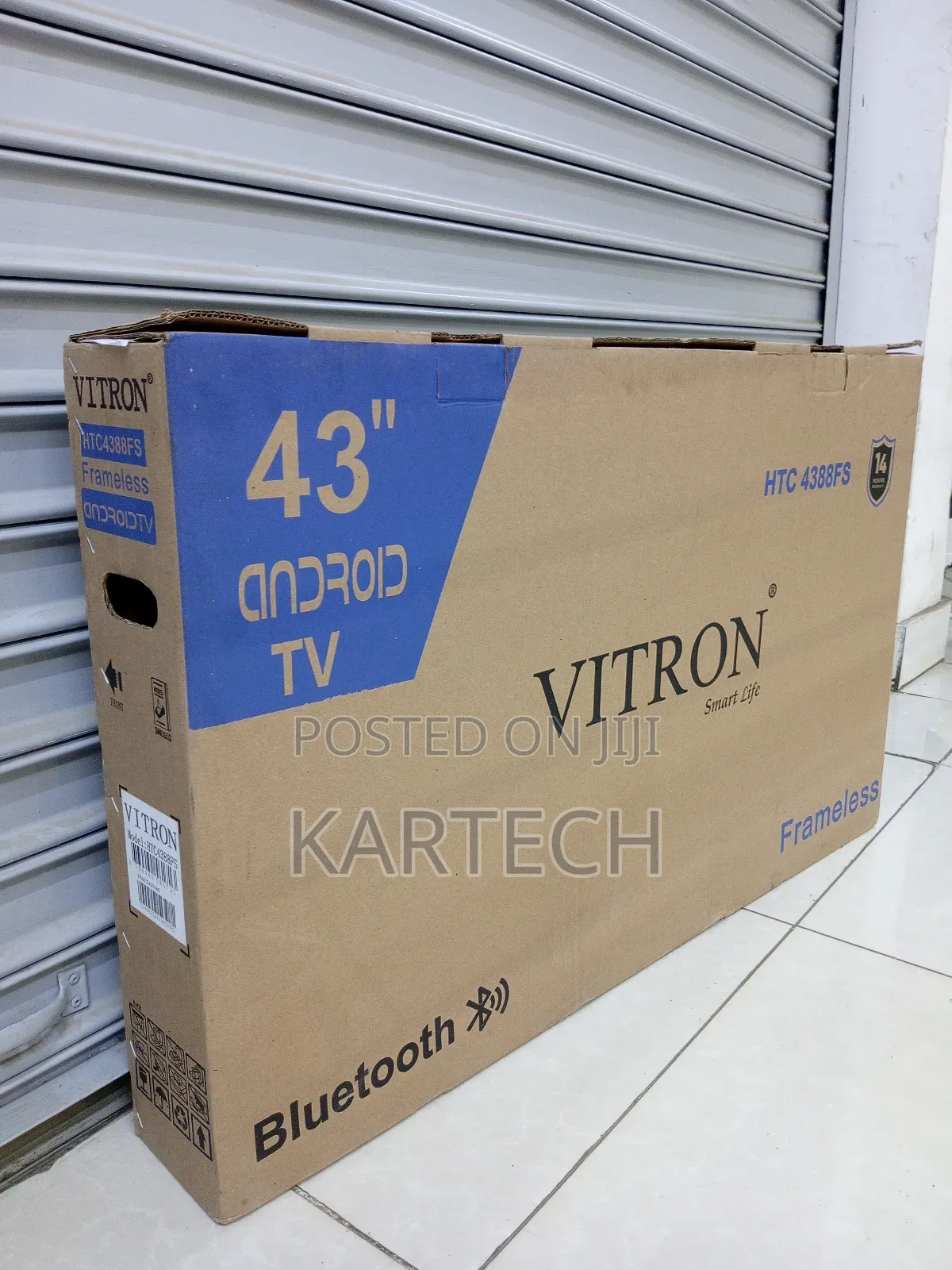 Vitron 43 Inches Android TV Wi-Fi Enabled With Bluetooth