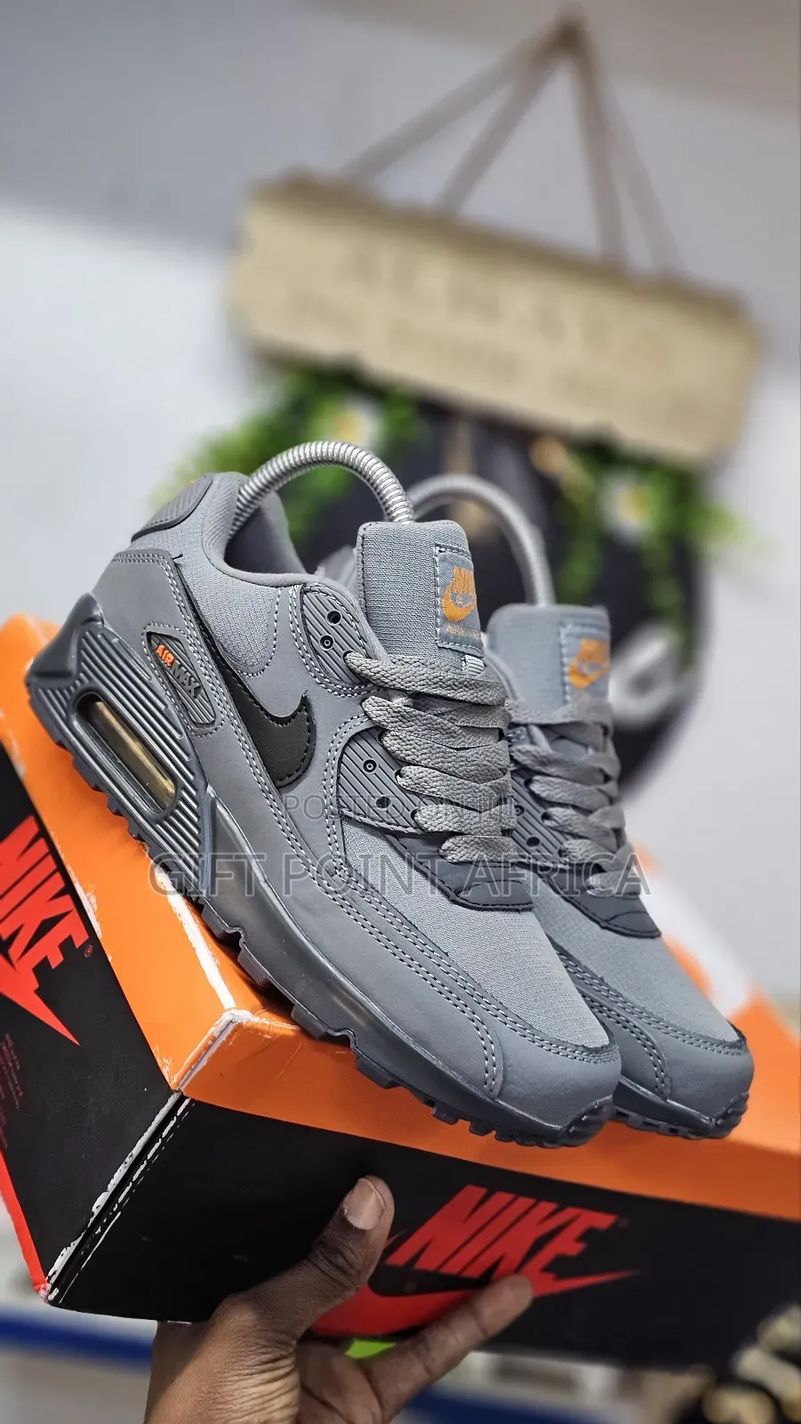 Grey Nike Air Max 90 Unisex Sneakers