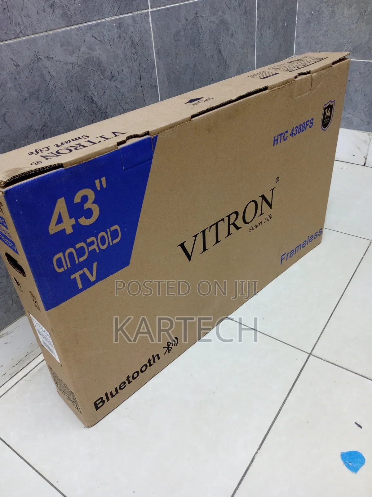 Vitron 43 Inches Smart Tv With Bluetooth Netflix (4388fs)