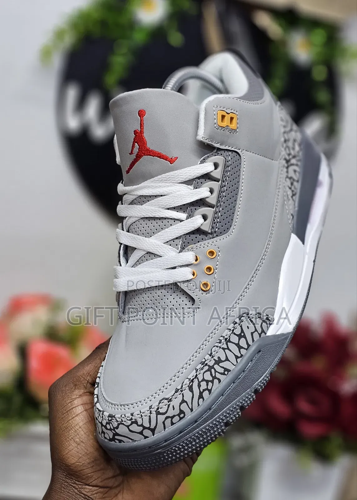 Air Jordan 3 Unisex Sneakers Shoes