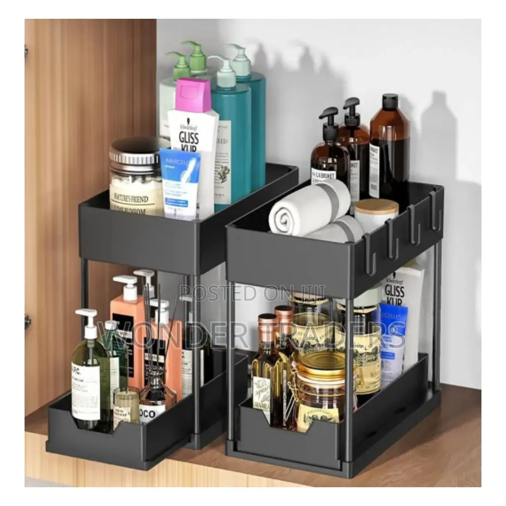 2 Tier Bathroom Storage and Organization*