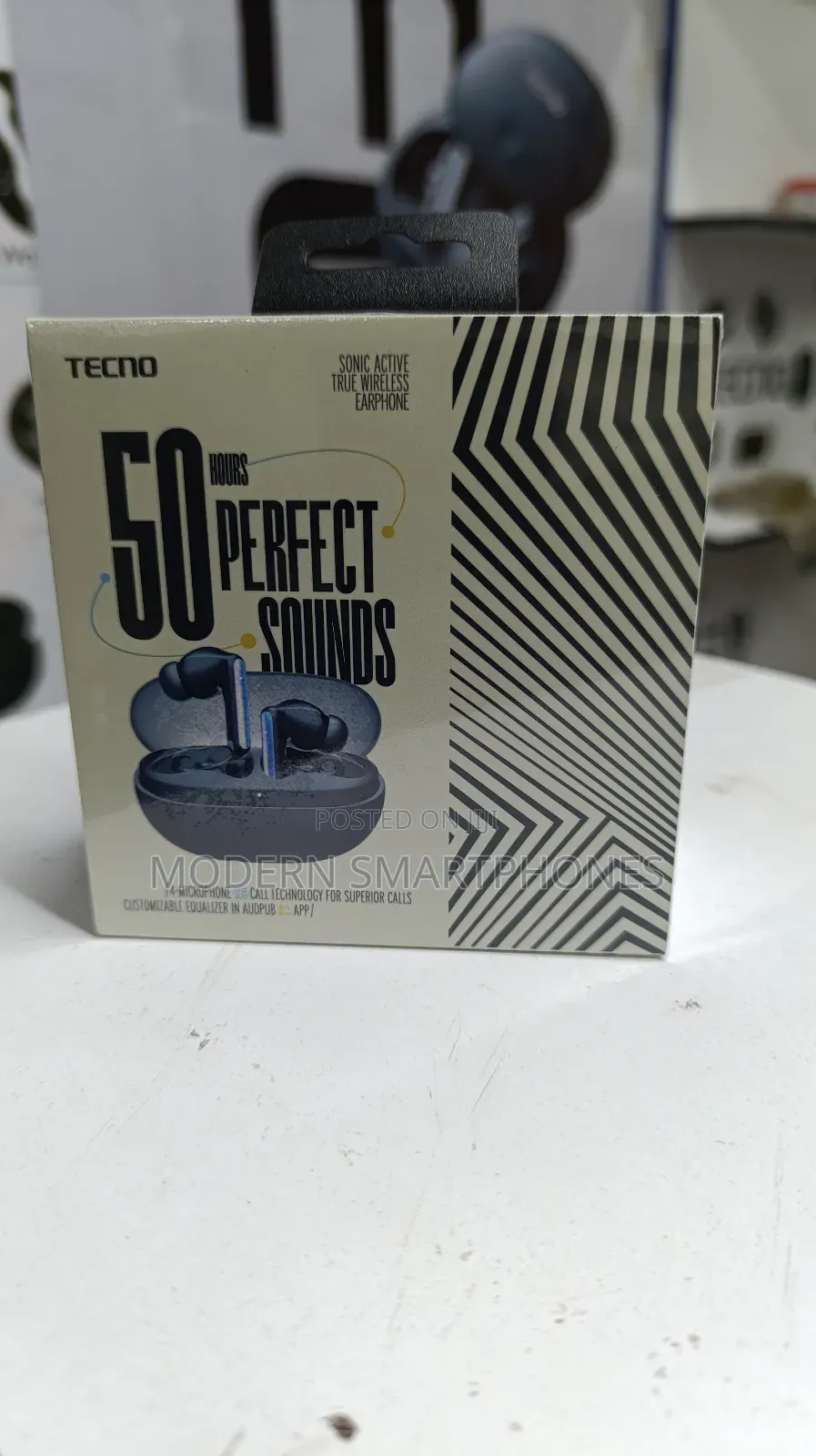 Tecno Sonic 1 Wireless Earbuds ENC Bluetooth Earphones