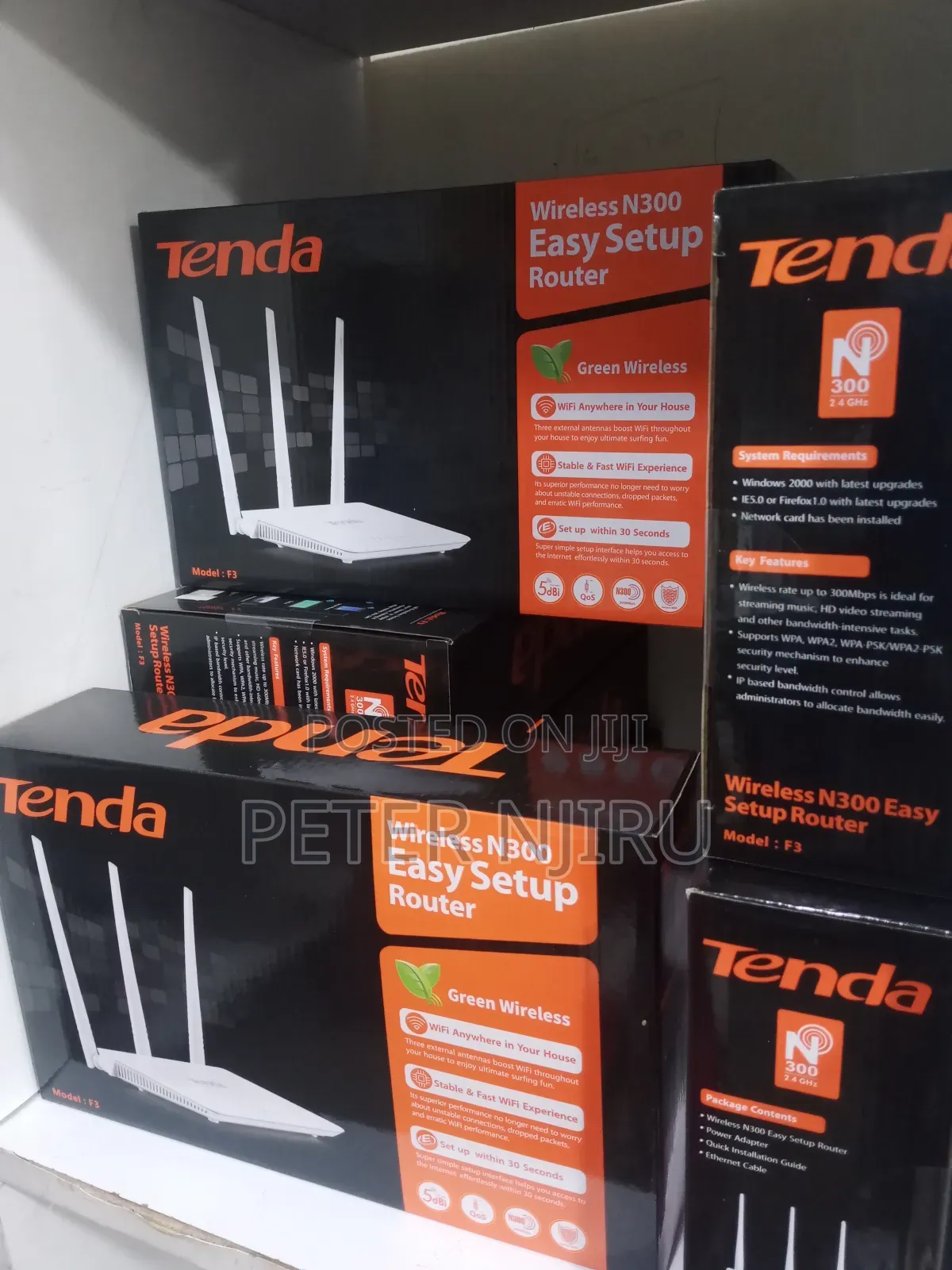 Tenda F3 N300 300mbps Wireless Router