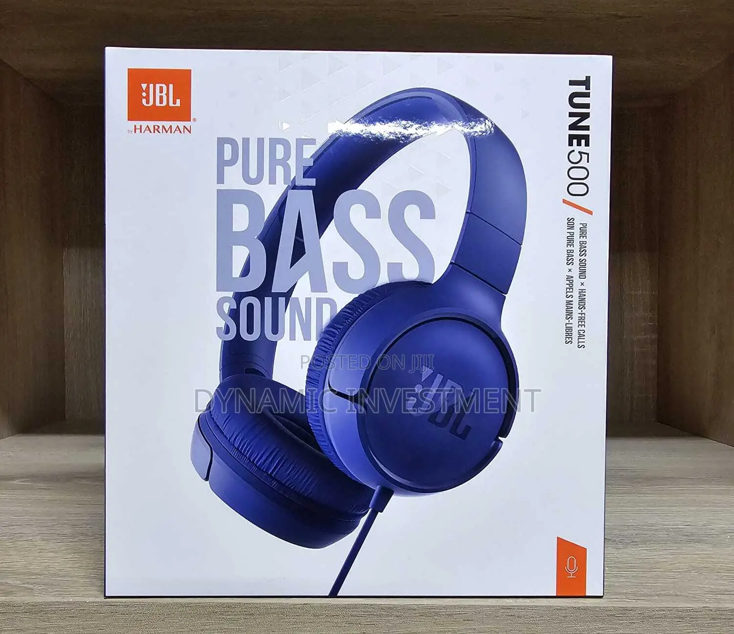 JBL TUNE 500 Wired on-Ear Headphones