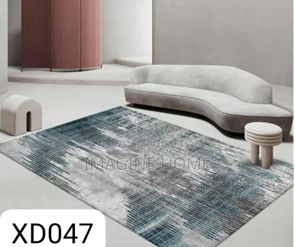3D Nice Grey Home Carpet