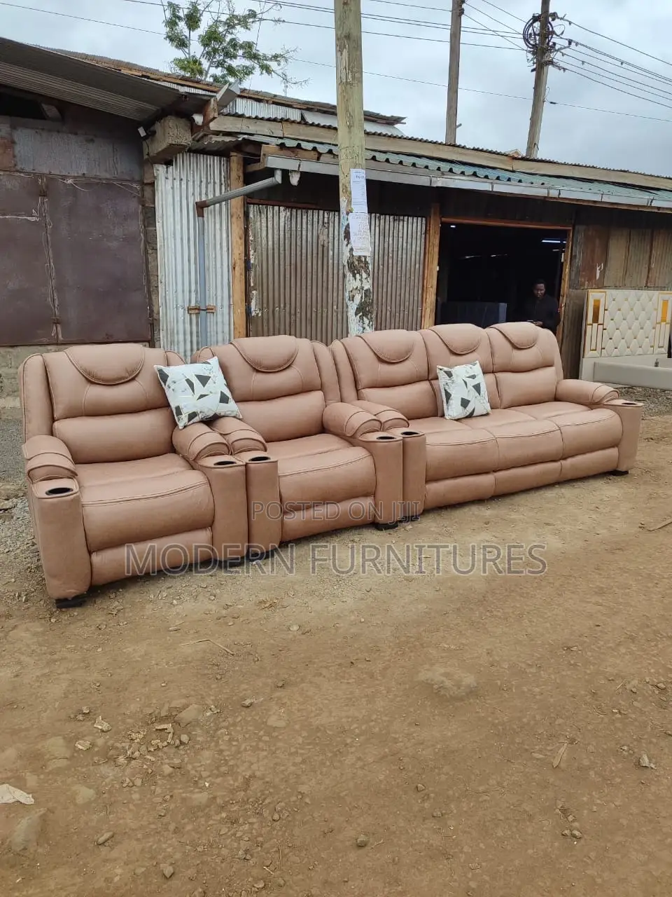 5 Seater Reclinerlike Sofa