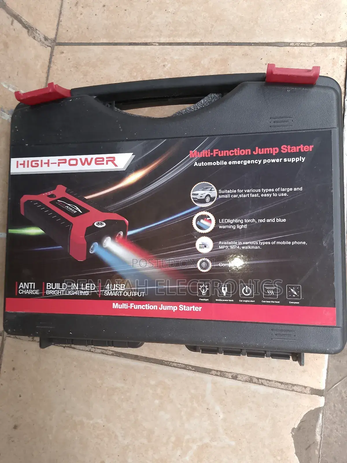 Jump Starter.High Power Multifunctional Jump Starter