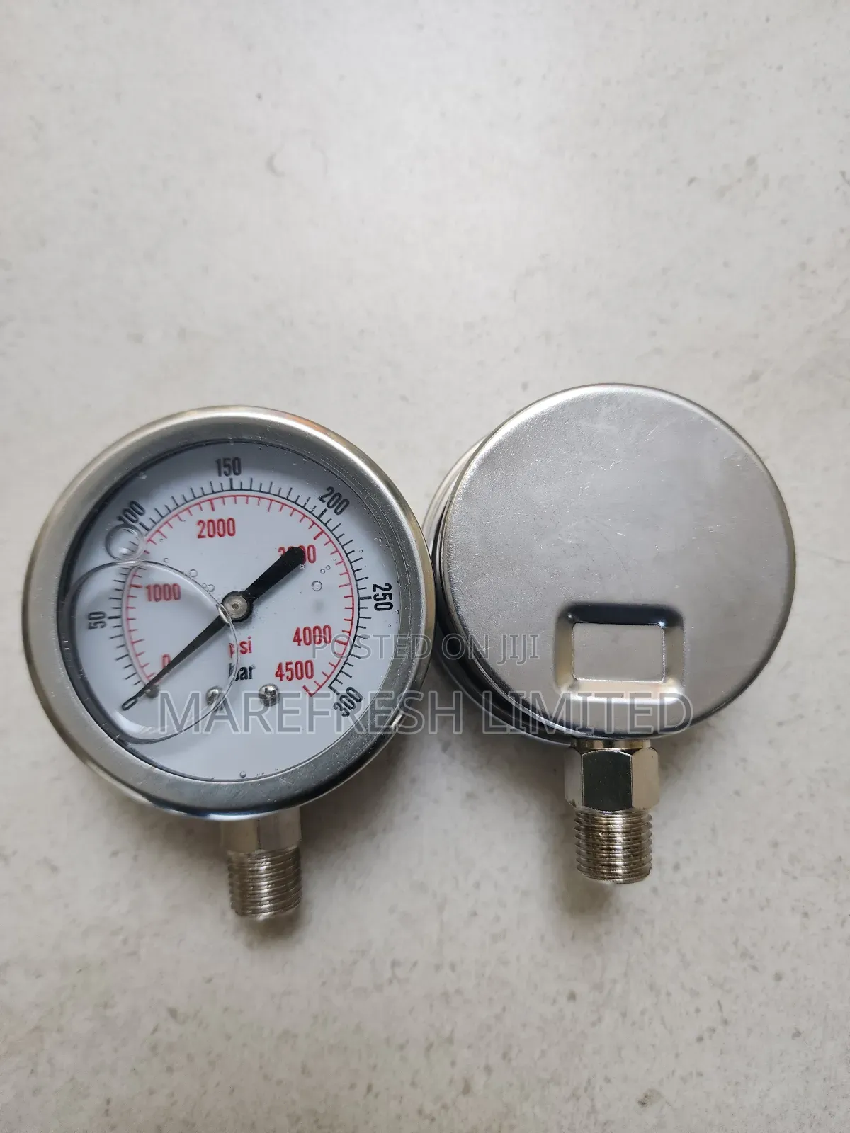 Pressure Gauge 300bar -500bar