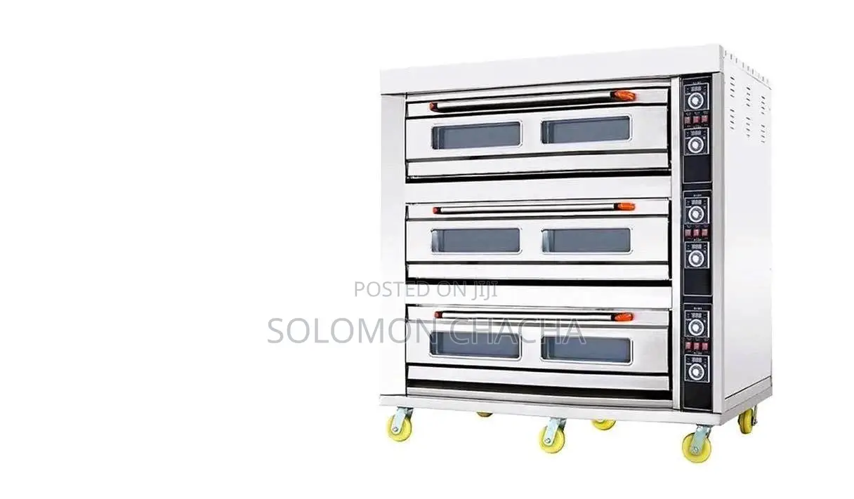 Automatic Premier 3 Deck 9 Trays Commercial Bakery Oven