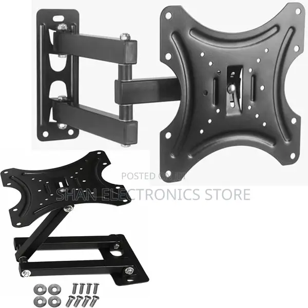 Full Motion TV Wall Mount Bracket Swivel Tilt 22 26 32 43 55