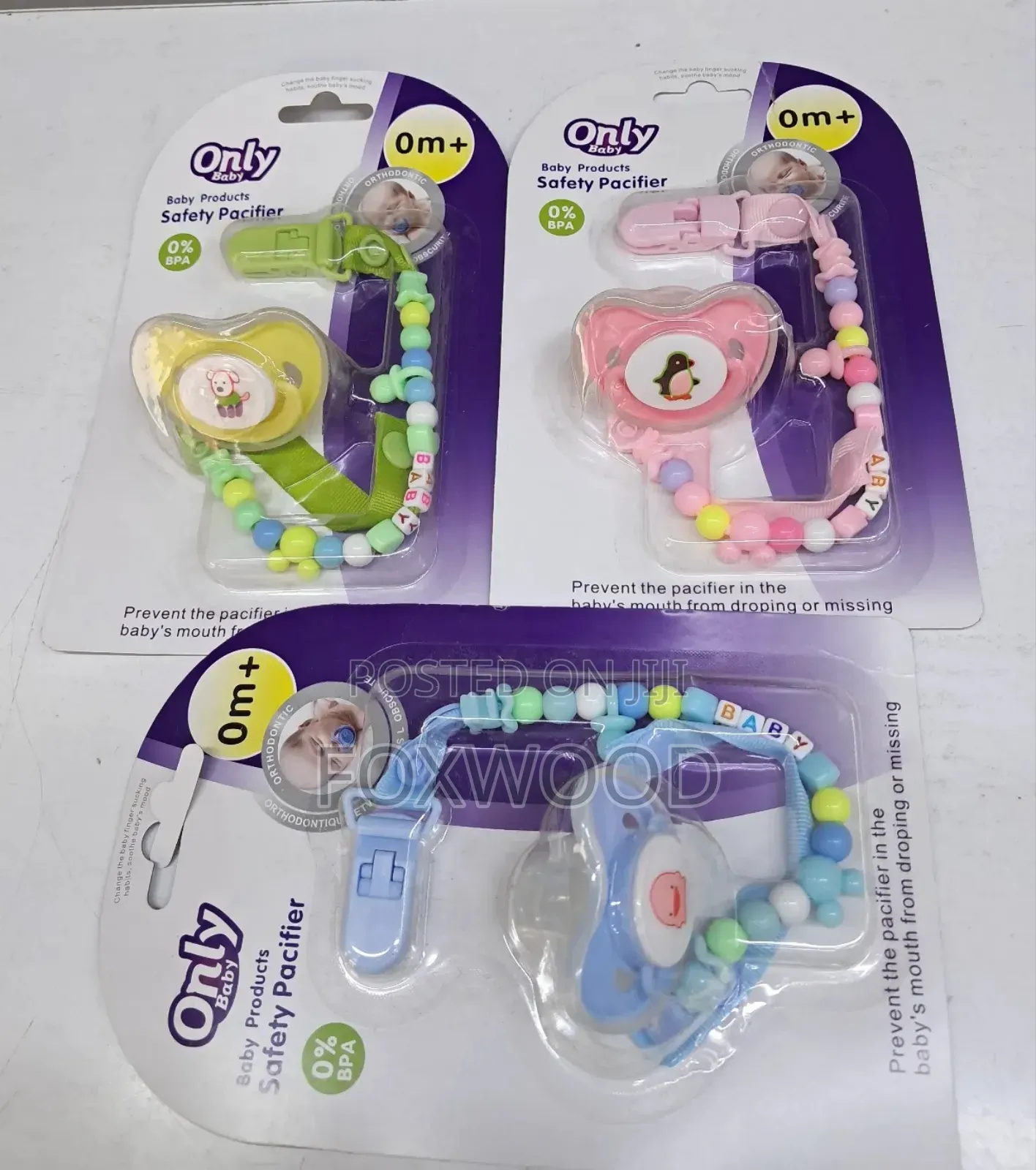 Baby Pacifier With Chain Holder